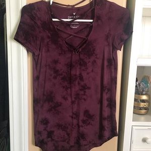 Tie dye wash top